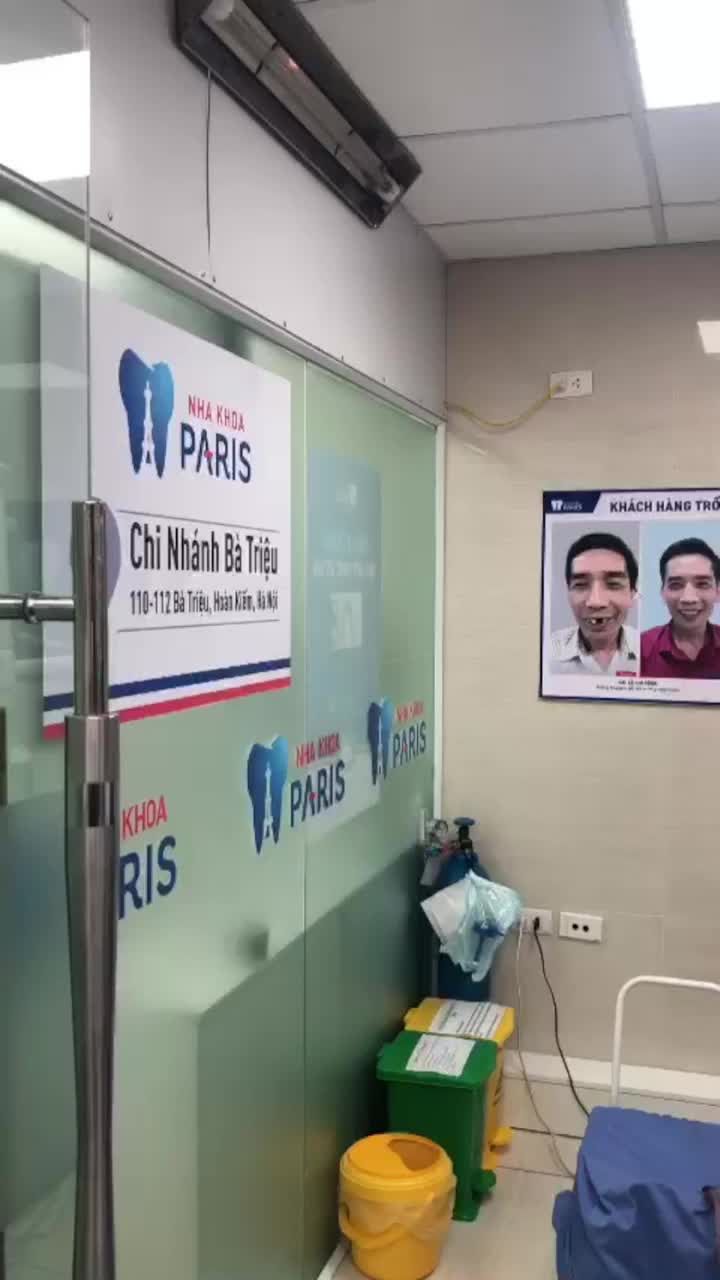 Quá trình cấy ghép 1 trụ Dentium Hàn tại Nha khoa Paris Bà Triệu