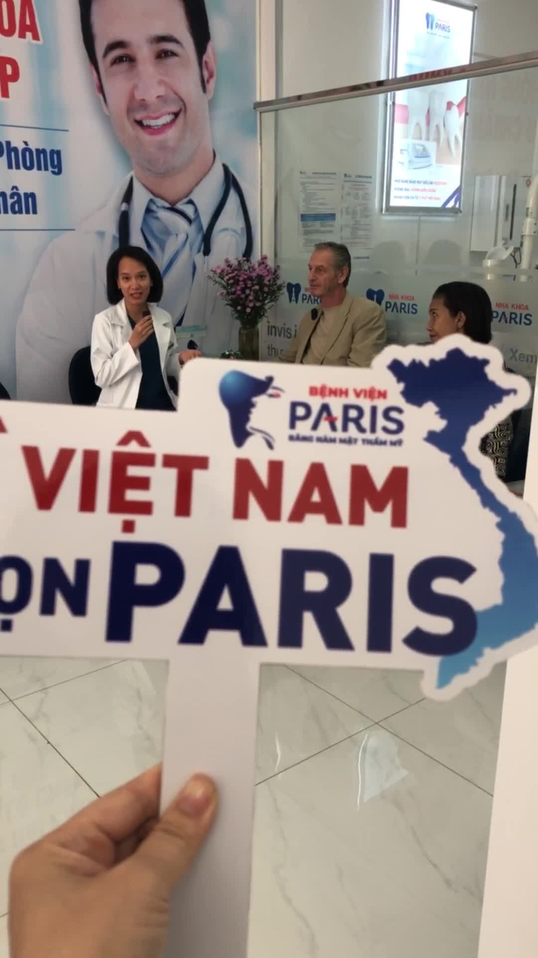 Cảm nhận của KH  ngoại quốc sau khi sử dụng DV tại nha khoa Paris Hải Phòng