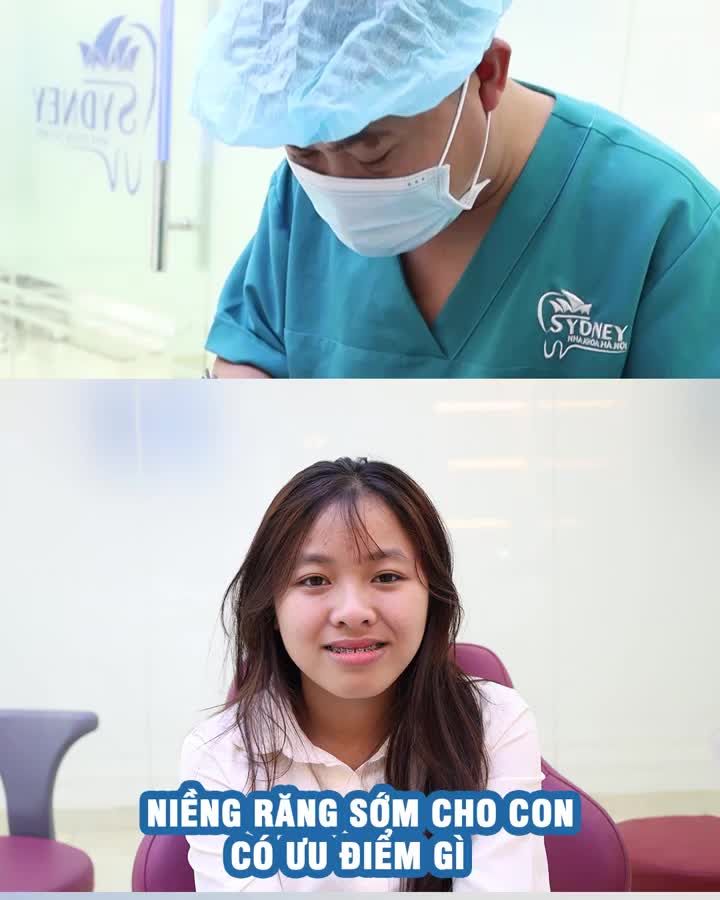 Niềng răng sớm cho trẻ em có ưu điểm gì?