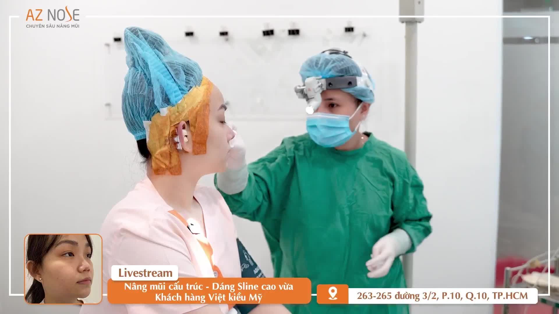 Chị Việt kiều Mỹ sở hữu dáng mũi hài hòa sau khi nâng mũi cấu trúc
