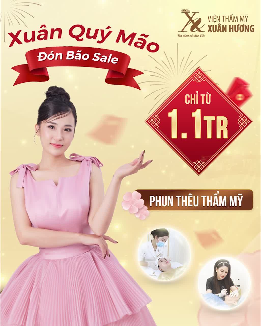 PHUN THÊU KHAI XUÂN, NHẬN NGAY TÀI LỘC, ƯU ĐÃI CHỈ TỪ 1,1 TRIỆU