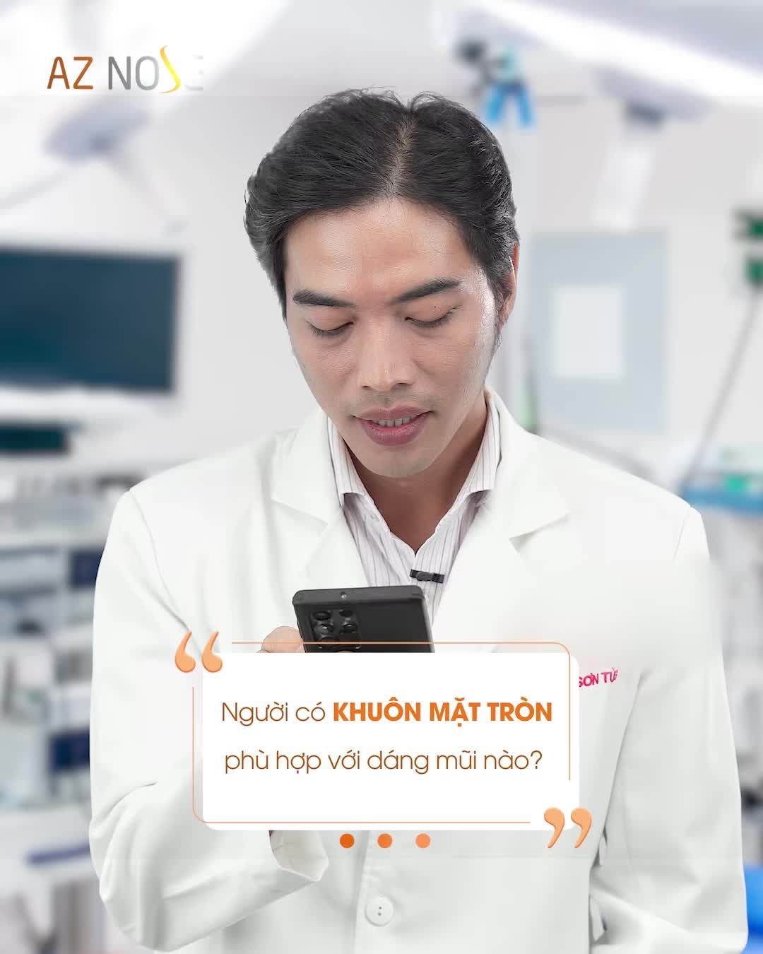 Gương mặt tròn phù hợp với dáng mũi nào
