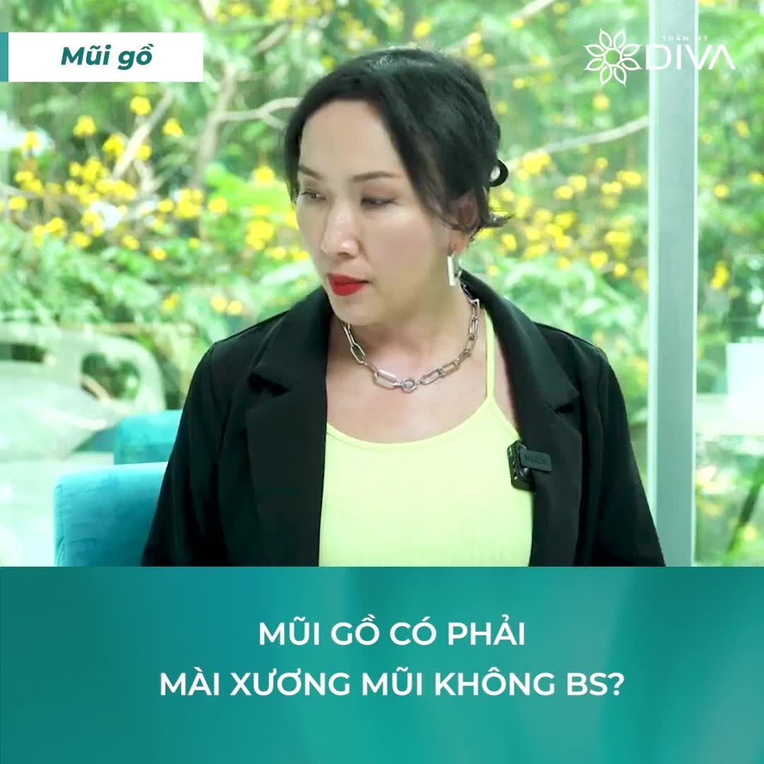 MŨI GỒ CÓ CẦN PHẢI MÀI XƯƠNG MŨI KHÔNG?