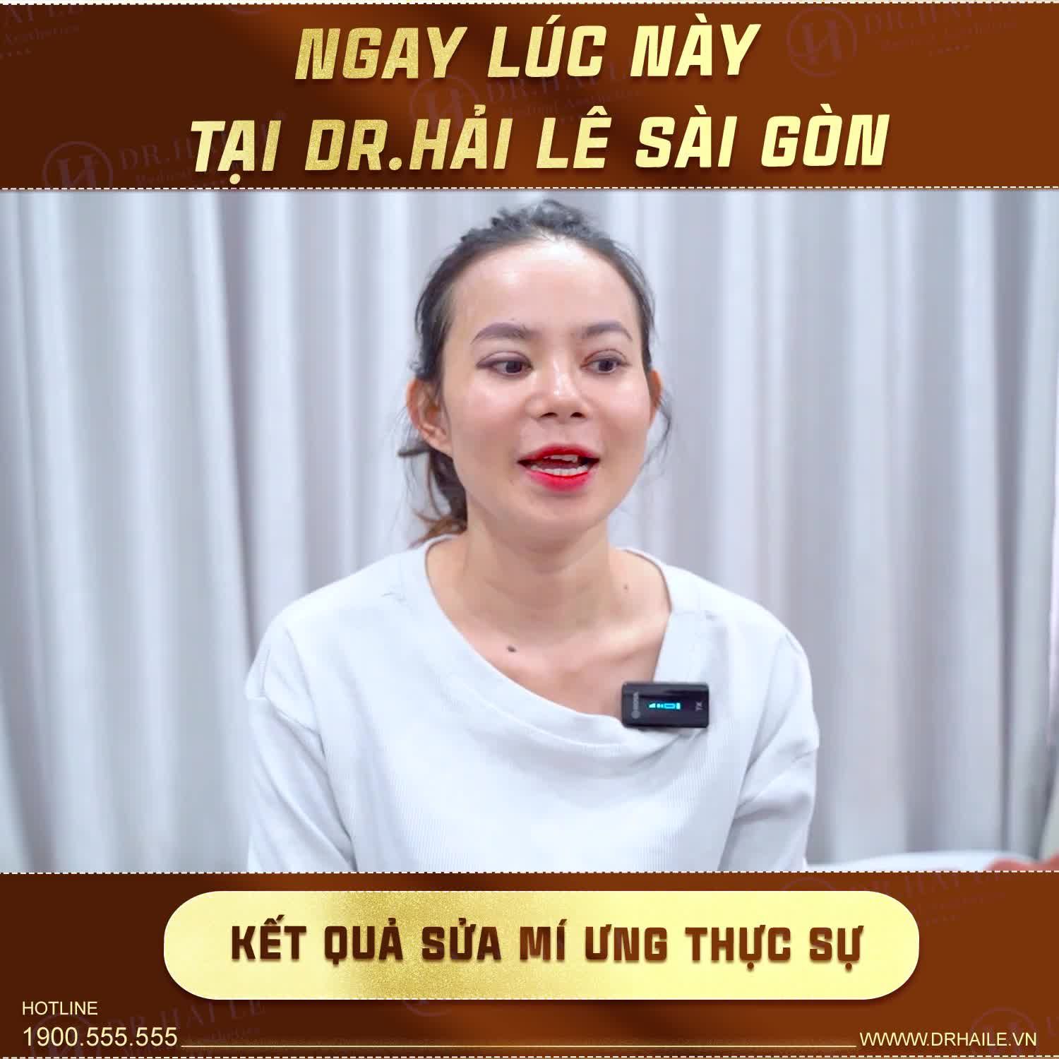 Sửa mí xong nhìn khuôn mặt khách hàng trẻ ra tới 5 tuổi là có thật
