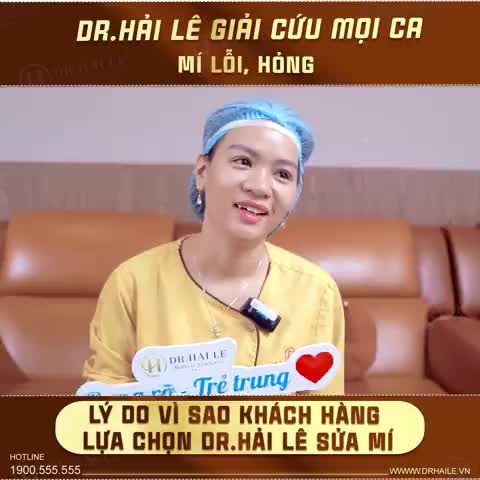 "Mình sửa mí xong mới được 10 phút thôi mà đã thực sự bất ngờ về đôi mắt!"