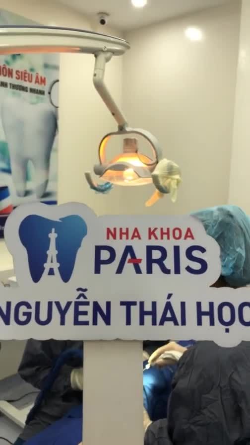 Quá trình cấy ghép 1 trụ ETK Pháp - tại Nha khoa Paris Nguyễn Thái Học