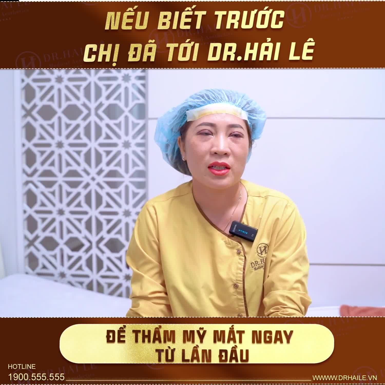 Nếu biết trước chị đã tới Dr.Hải Lê để thẩm mỹ mắt ngay từ lần đầu..