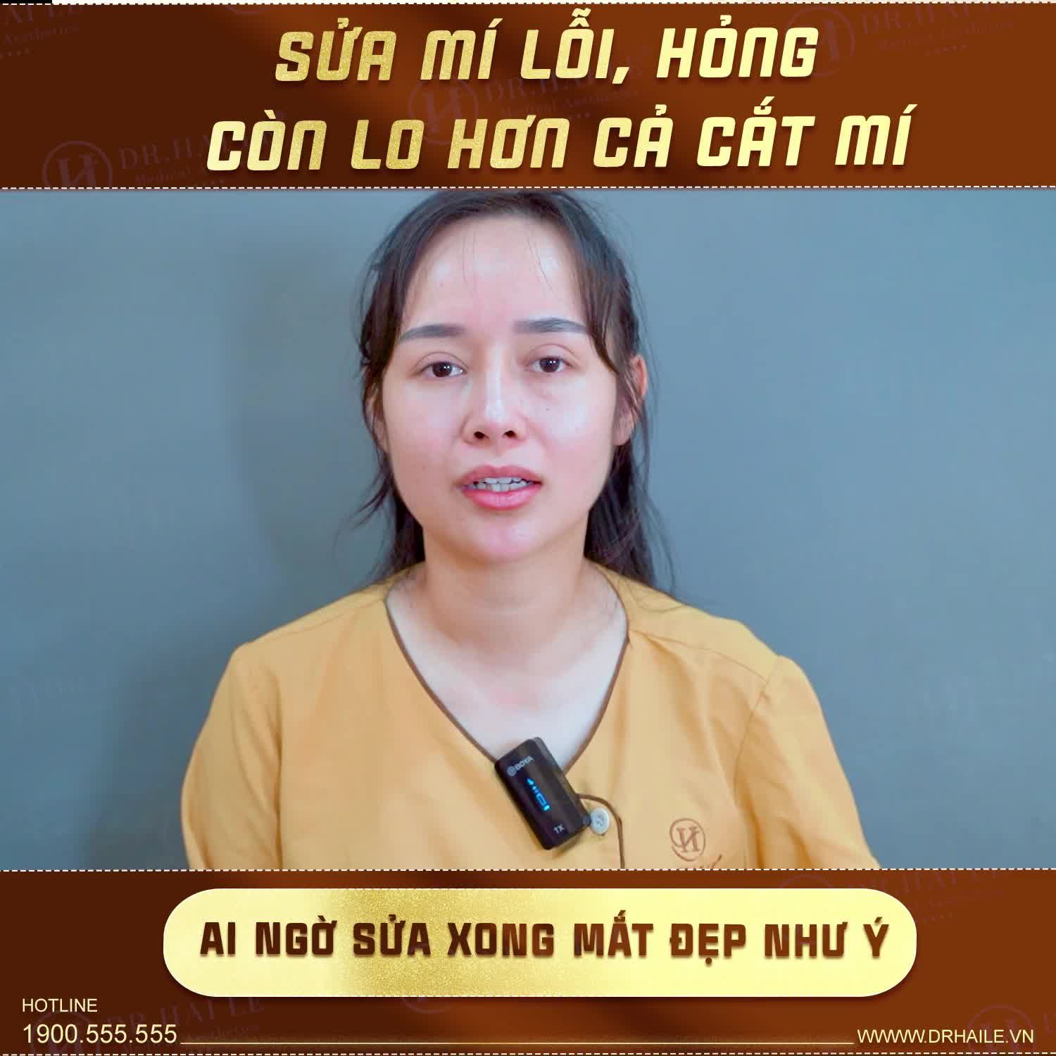 "Cái hỏng lần 2 thì mình còn sợ hơn rất nhiều so với cả hỏng lần 1..."