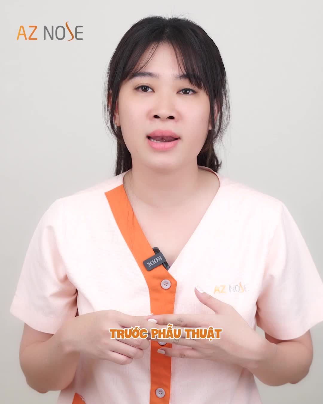 Vì muốn đổi “phong thủy”, khách hàng P.H. đến từ Long An quyết tâm đến AZ NOSE nâng mũi