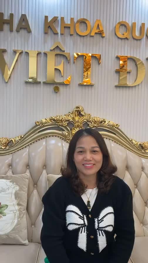 Hoàn thành ca răng sứ của Quý khách hàng Trịnh Thị Trinh tại Nha khoa Quốc tế Việt Đức.