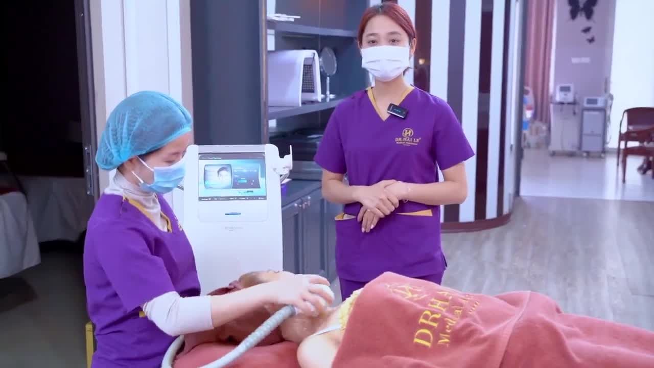 Nâng cơ công nghệ endymed xóa tan nọng cằm, da xệ giúp chị em cải thiện lão hóa da căng mịn chắc khỏe