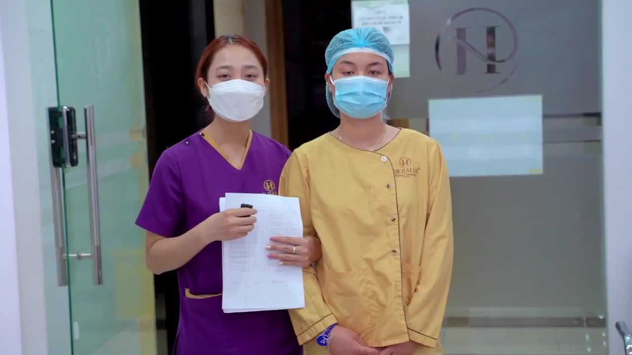 Trước giờ phẫu thuật giải cứu mí sụp bẩm sinh + đã từng cắt 1 lần không thành công