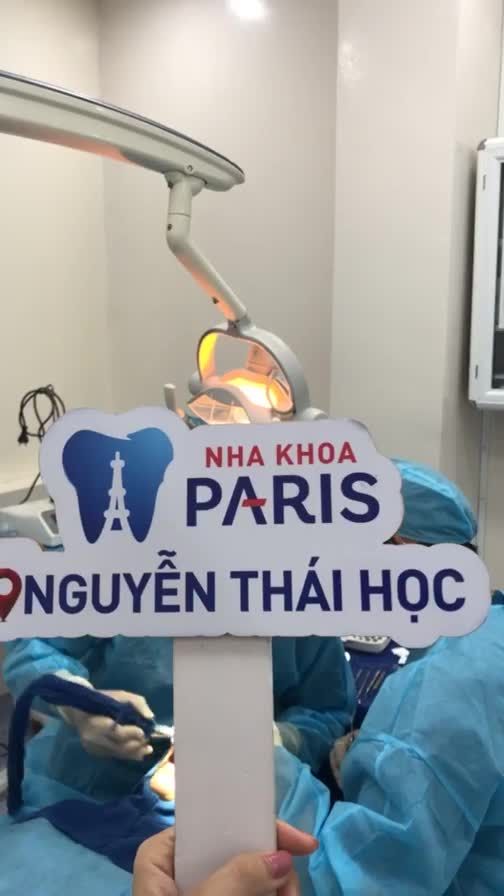 Quá trình cấy ghép 1 trụ ETK Pháp - Nha khoa Paris Nguyễn Thái Học