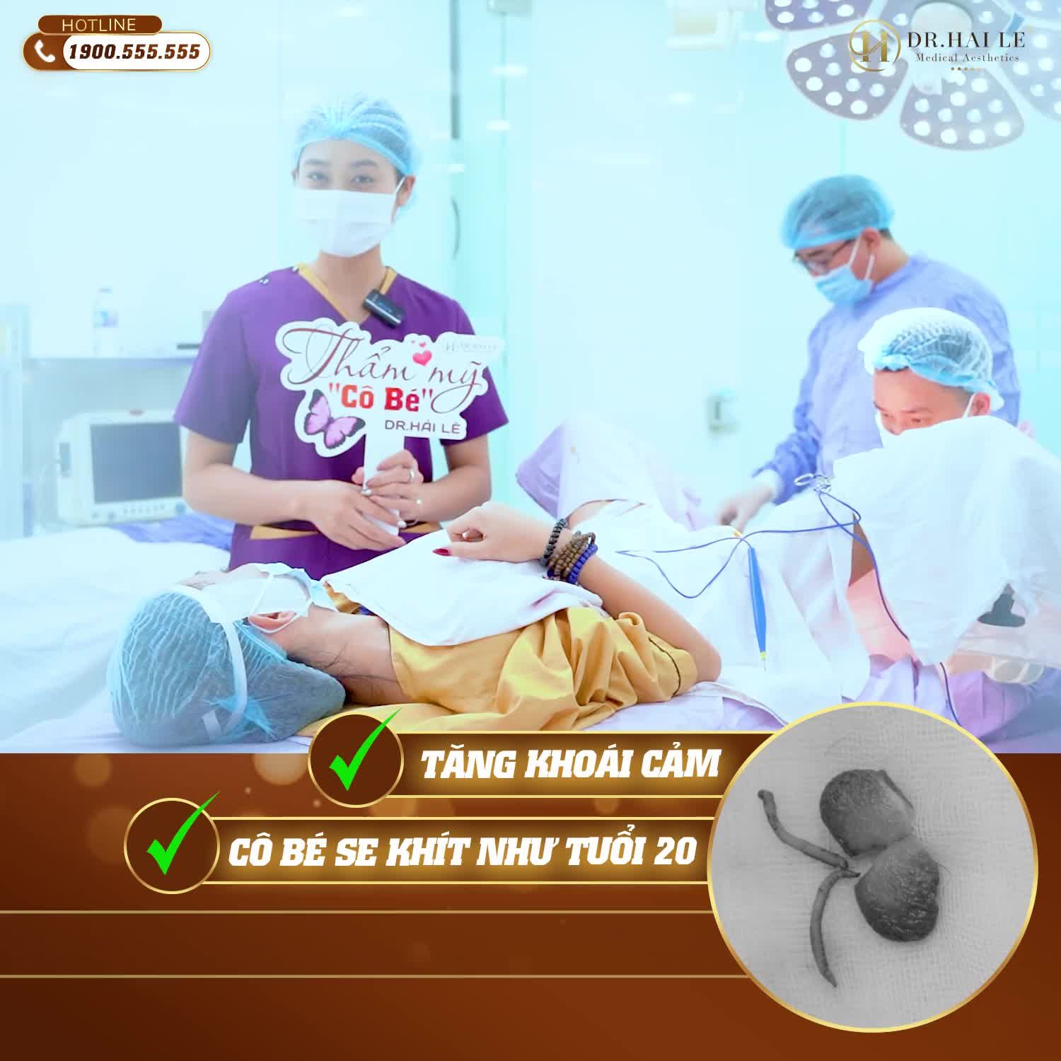 Tân trang Cô  liệu có đau như đau đẻ không?