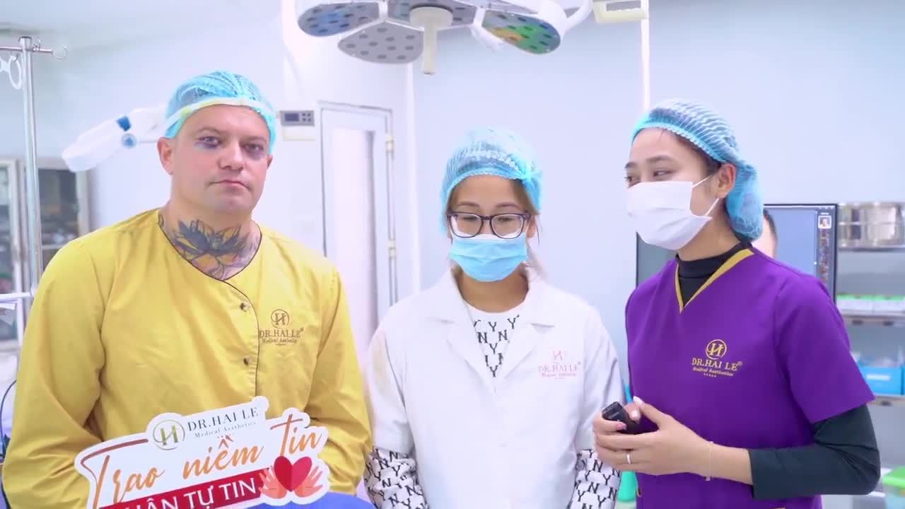 Khách hàng ngoại quốc đến từ ÚC có trải nghiệm như thế nào sau Cắt mí dưới tại Dr.Hải Lê