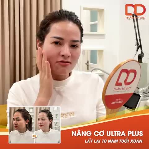 Chị Thanh Loan - kỹ thuật viên khoa da CNC - Thẩm mỹ DrD, đã thực hiện dịch vụ nâng cơ Ultra Plus và rất hài lòng.
