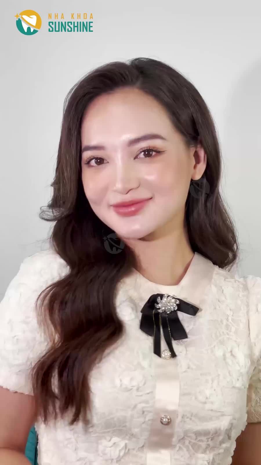 Làm răng sứ thẩm mỹ tại  Sunshine không chỉ đạt yêu cầu về tính thẩm mỹ mà còn đảm bảo chức năng ăn nhai cho khách hàng.