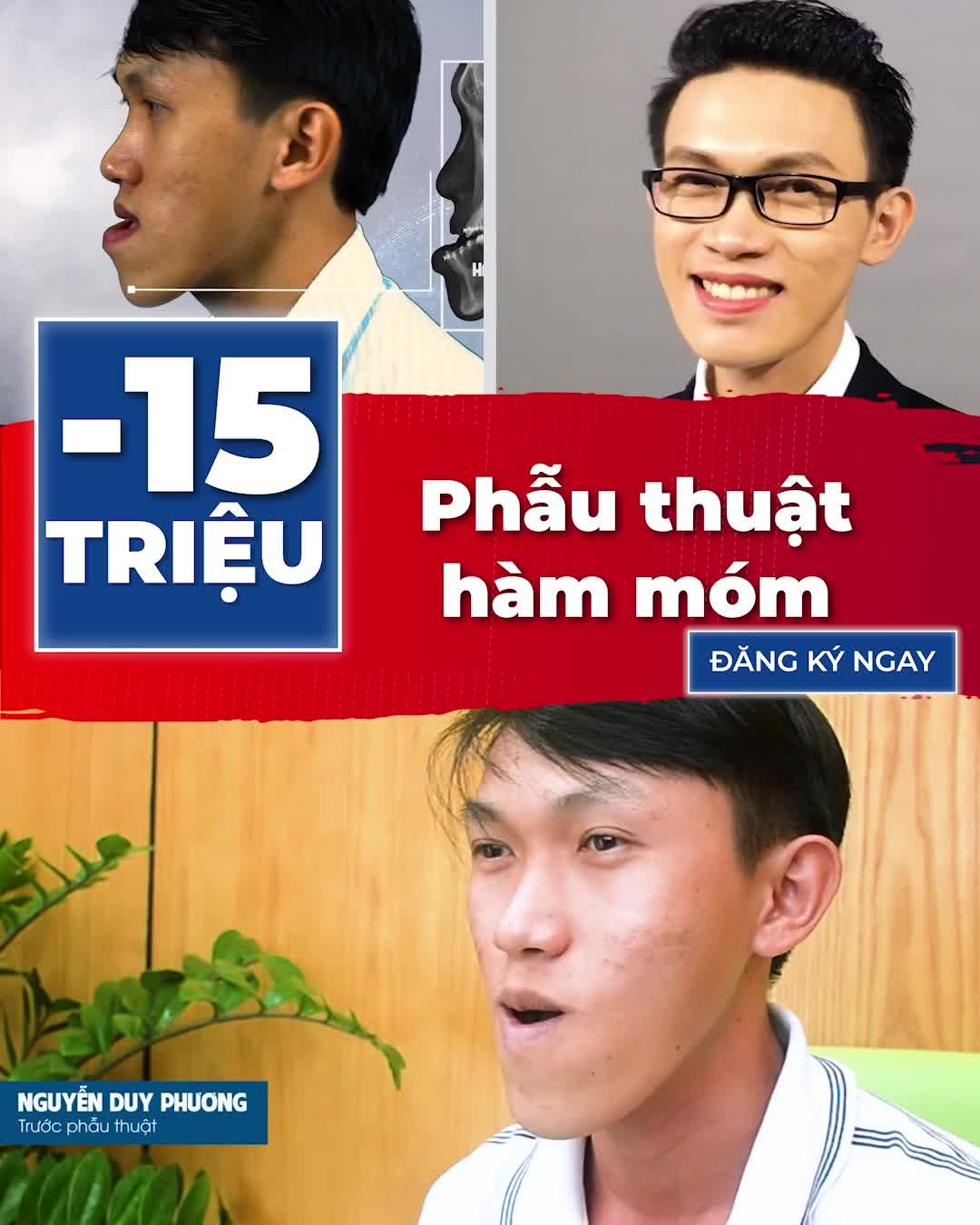 HÓA TÀI TỬ ĐẸP TRAI SAU 60 PHÚT PHẪU THUẬT HÀM MÓM