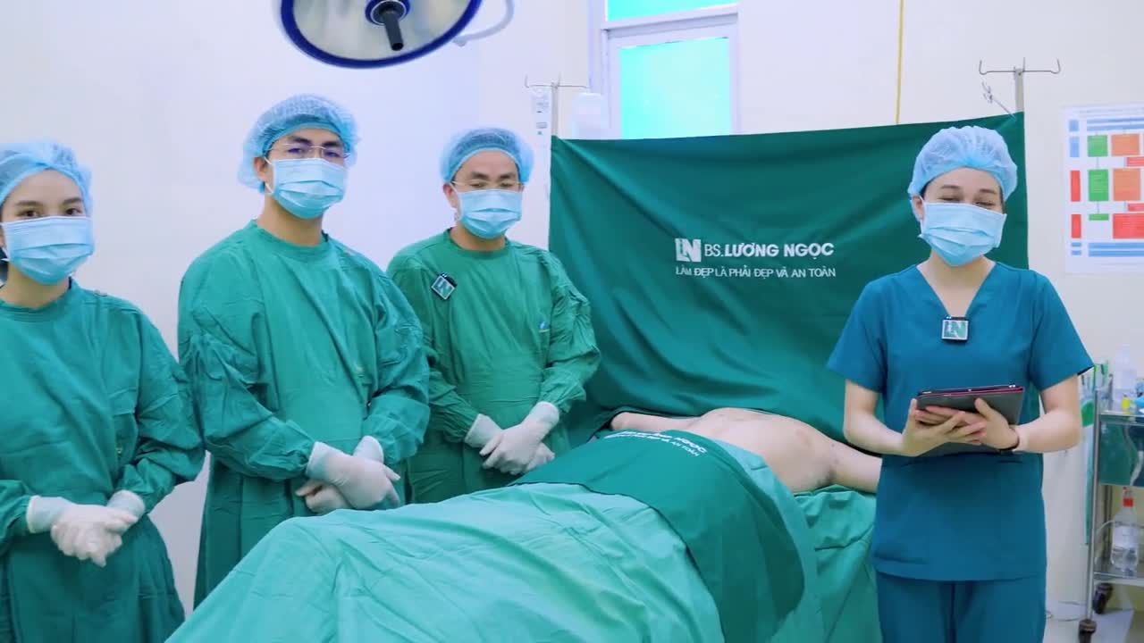 Hoàn thành ca thực hiện giảm mỡ tay, lưng và nách cho Chị Linh Trang