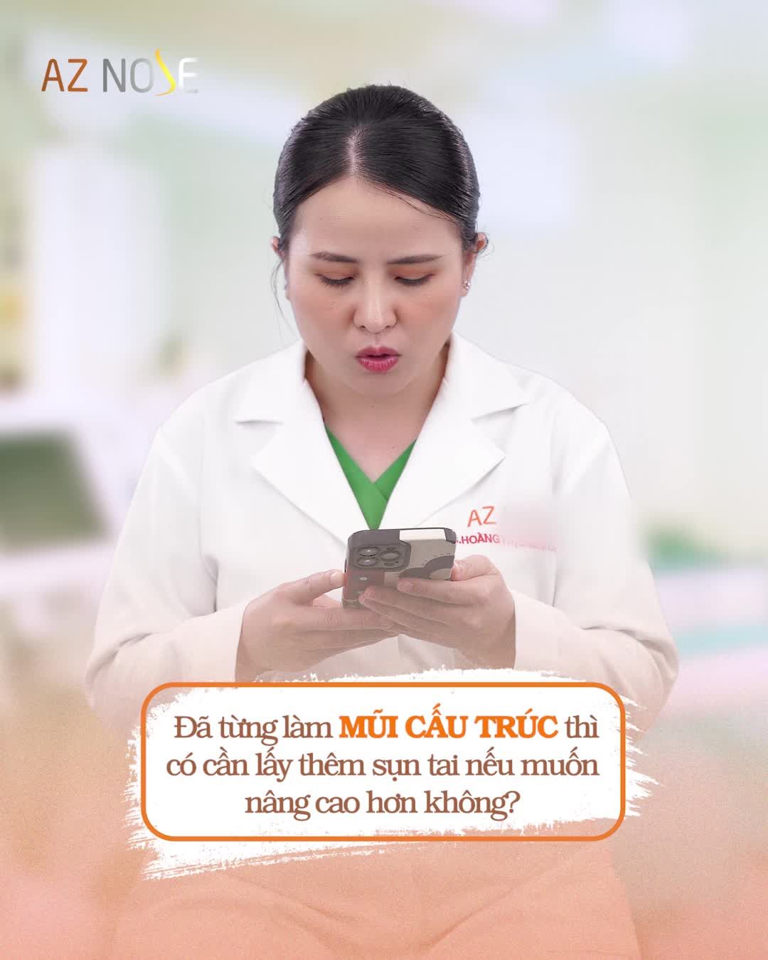 Đã nâng mũi cấu trúc thì có cần lấy thêm sụn tai nếu muốn nâng cao hơn không?