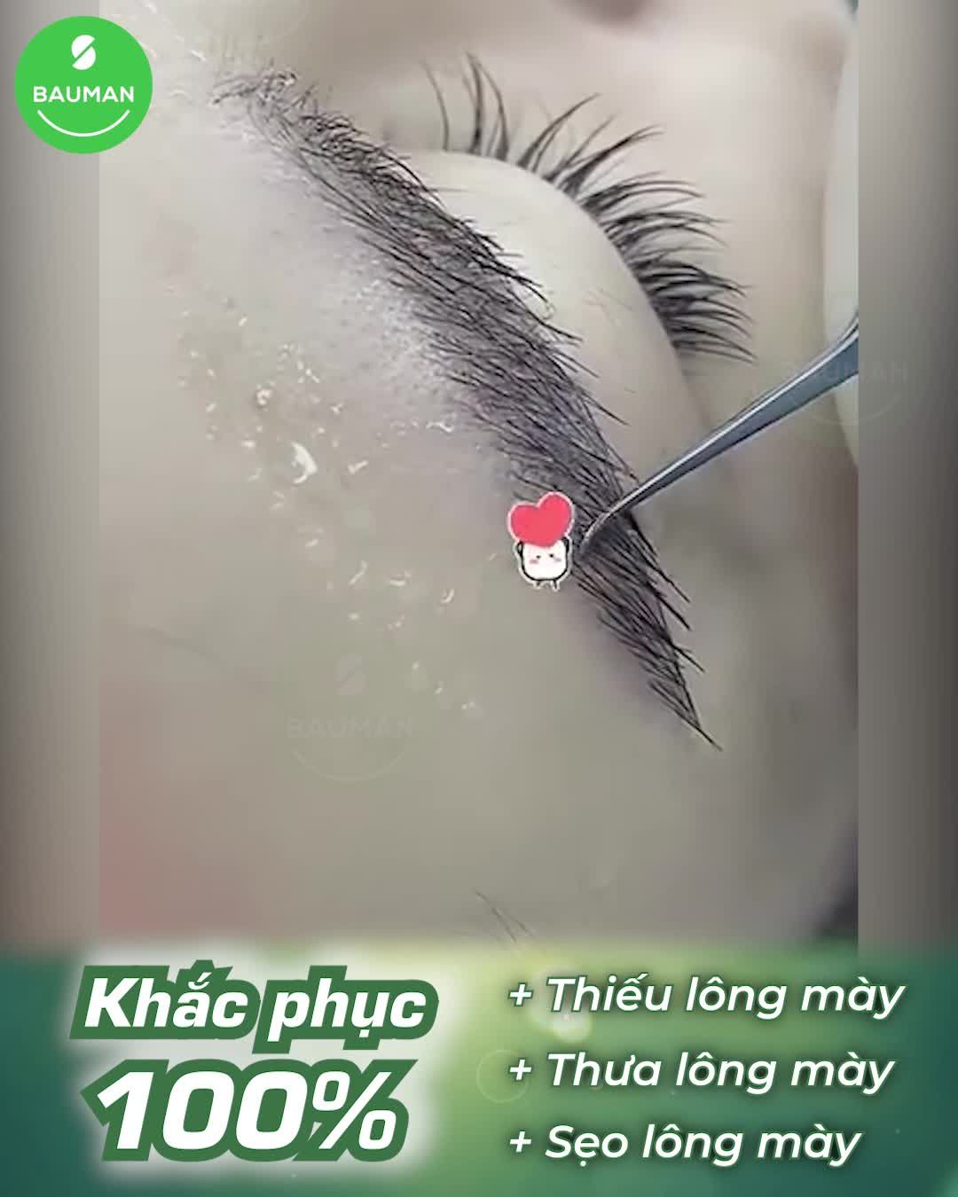 Hoàn thiện sắc diện với cấy lông mày tự thân