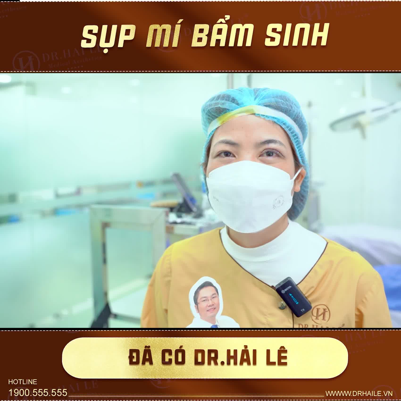 Sống chung với đôi mắt sụp mí bẩm sinh suốt bao năm qua, động lực nào đã giúp vị khách hàng quyết tâm đến với Dr.Hải Lê “giải cứu” đôi mắt của mình?