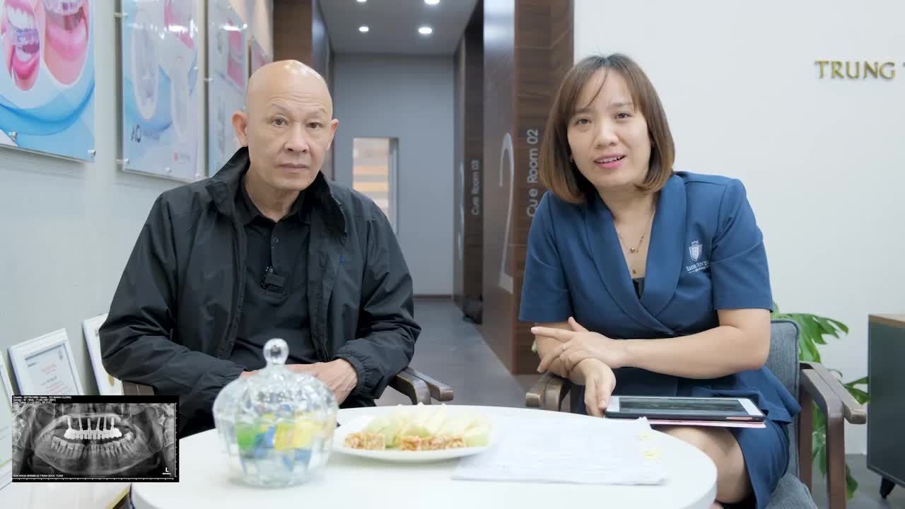 Tái khám sau cắm Implant toàn hàm