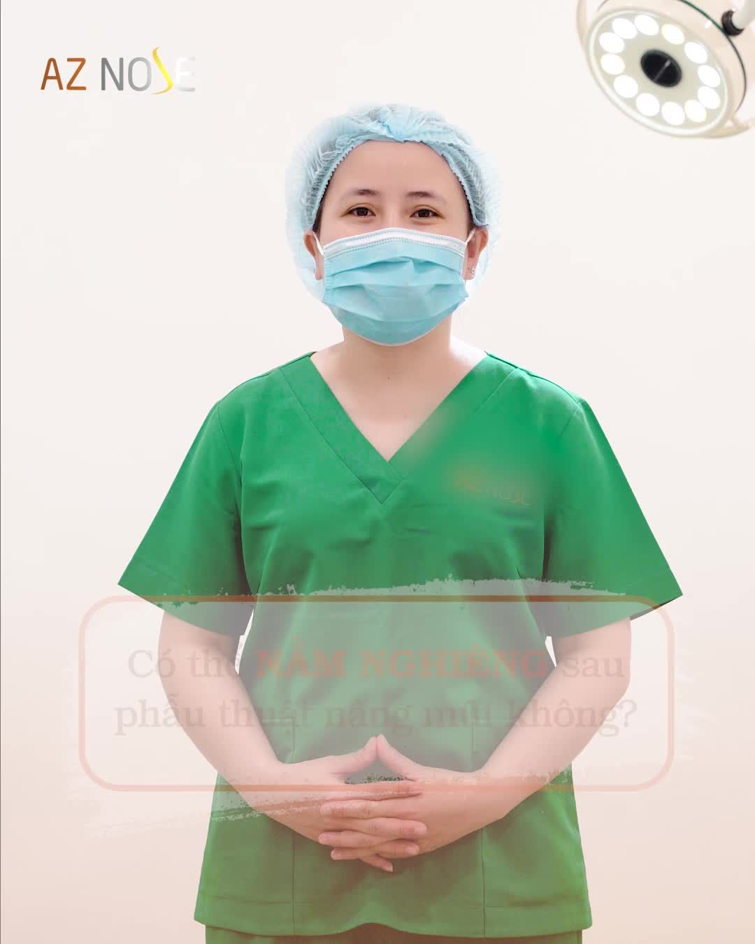 Nằm nghiêng sau phẫu thuật có ảnh hưởng đến dáng mũi không