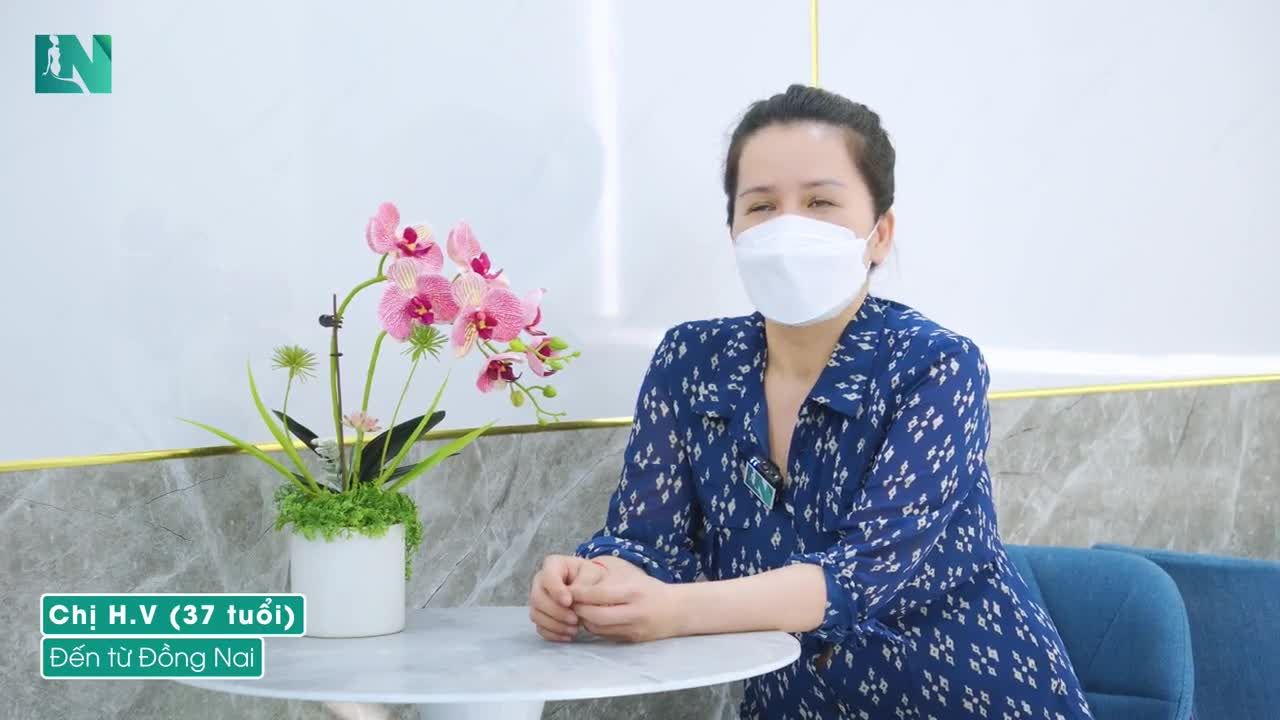 Chị H.V (37 tuổi) đến từ Đồng Nai cùng với những chia sẻ trước và sau ca thực hiện giảm mỡ bụng cách đây 2 tuần.