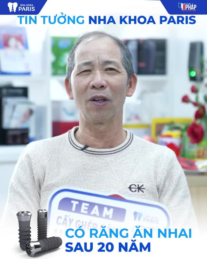 Lấy lại chức năng ăn nhai sau 20 năm
