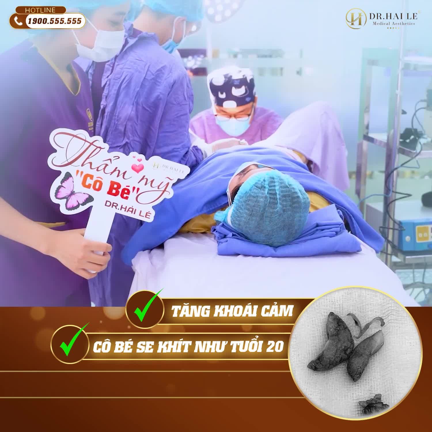 THẨM MỸ C.Ô B.É DR.HẢI LÊ - HỒNG HỒNG KHÍT KHÍT CHỒNG MÊ TÍT