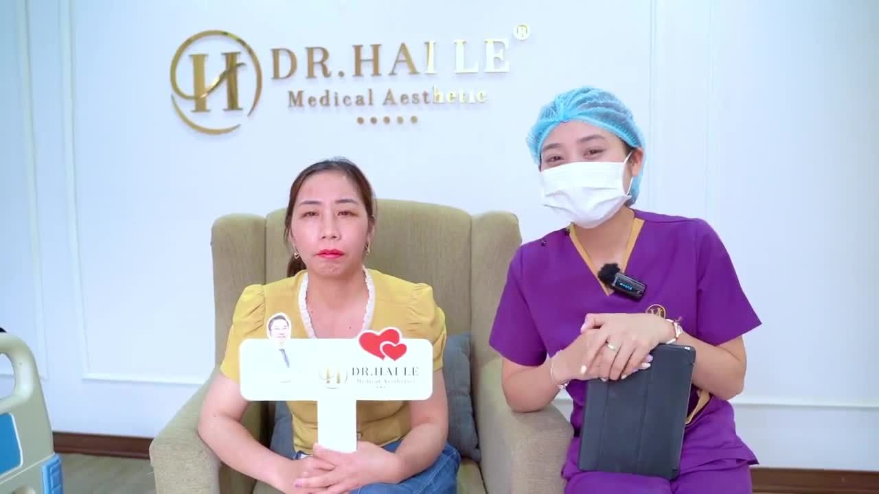 Sau 7 ngày thực hiện chỉnh hình mí sụp bẩm sinh vị khách hàng nói gì? Cả nhà cùng theo dõi