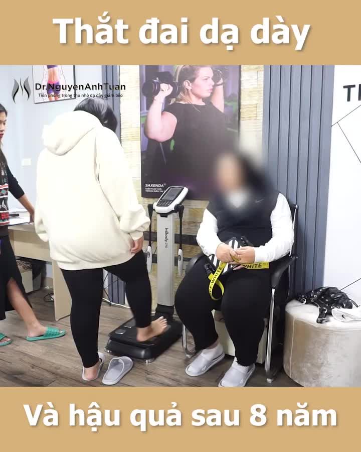 Cận cảnh quá trình xử lý tháo đai sau 8 năm thắt dạ dày cho bệnh nhân!