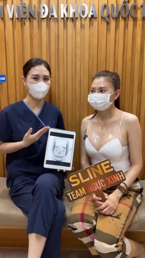 Cùng lắng nghe cảm nhận của khách hàng đã sử dụng combo : Nâng cấp vòng 1 + Hút mỡ siết eo của Thẩm Mỹ Viện Sline