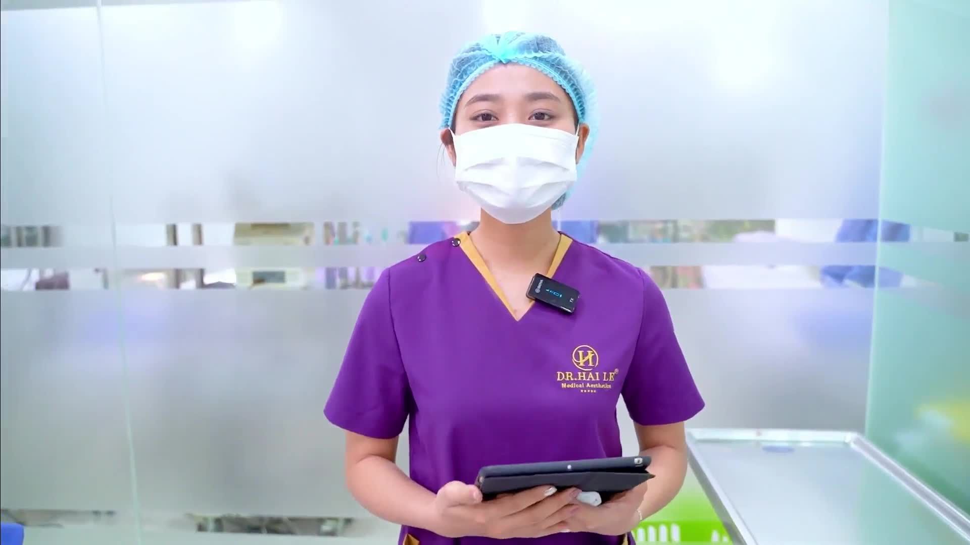 Cận cảnh kết quả sửa mí vừa thực hiện xong tại Dr.Hải Lê, thay đổi đến bất ngờ..