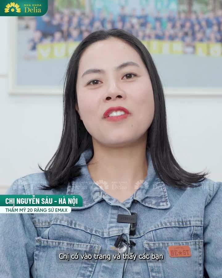 Làm bạn với hàm răng khuyết điểm suốt nhiều năm, chị Sáu dần mất đi sự tự tin trong giao tiếp hằng ngày.