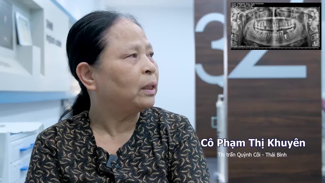 Người phụ nữ cả đời chưa từng được chăm sóc răng và niềm hạnh phúc khi tìm được nha khoa chân ái!