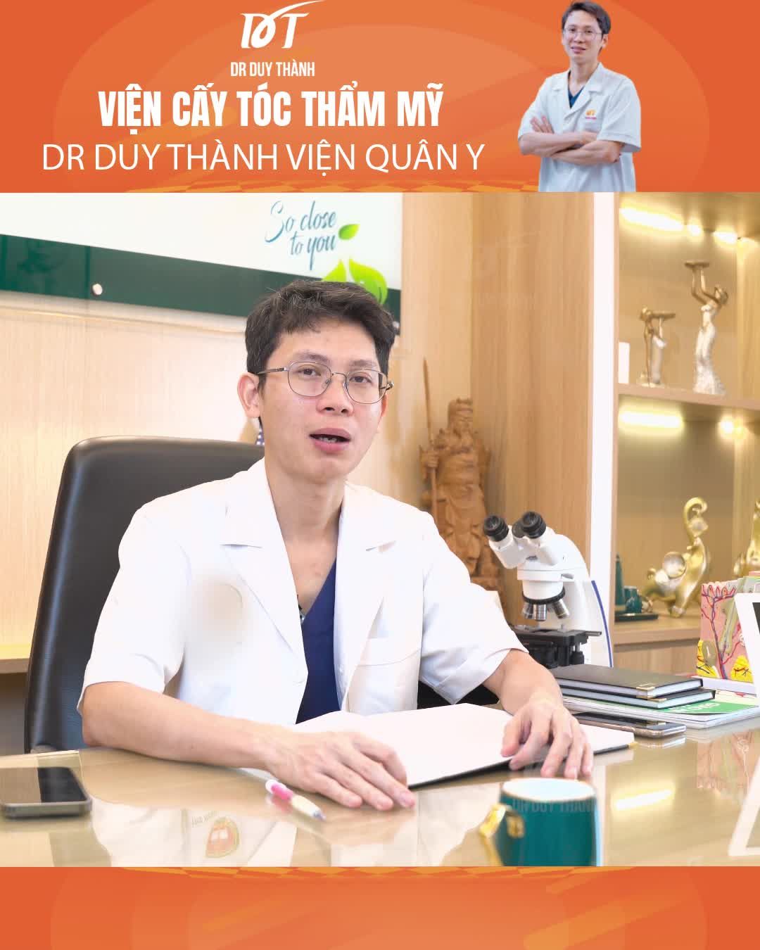Cấy tóc tự thân có giữ được vĩnh viễn không, Dr Duy Thành giải đáp