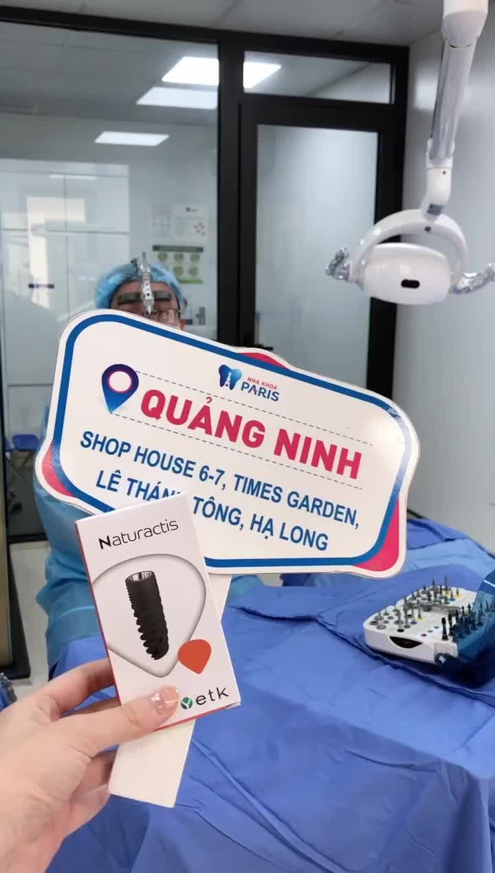 CA CẤY GHÉP 1 TRỤ ETK CHO KHÁCH HÀNG DŨNG ĐẾN TỪ GIẾNG ĐÁY, QUẢNG NINH