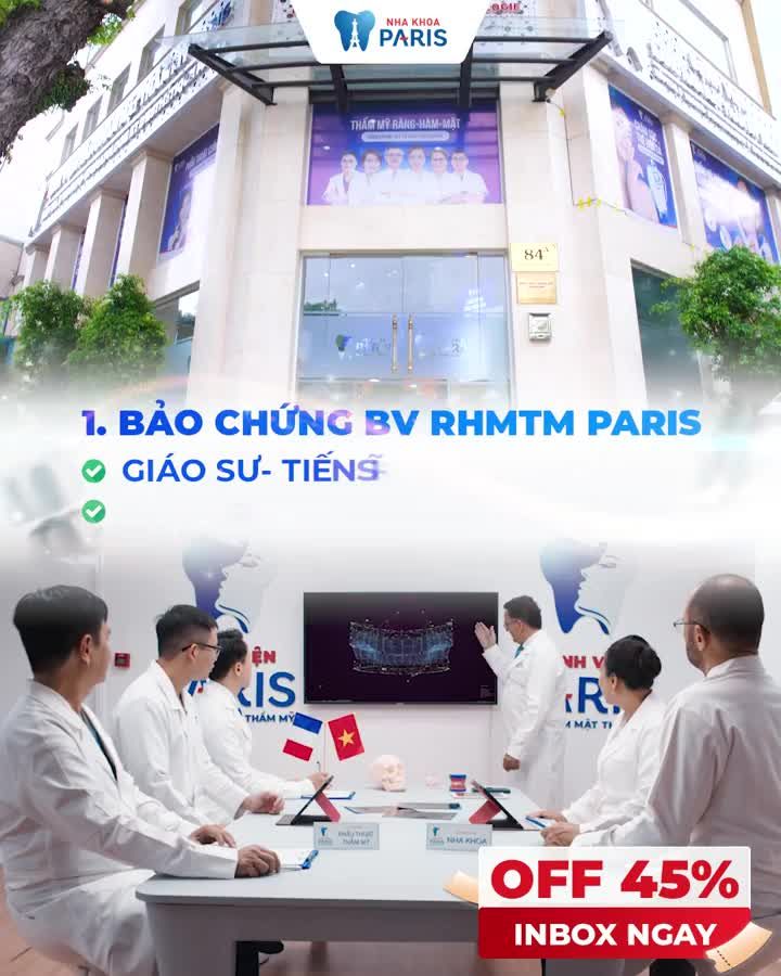 25.000 KH ĐÃ BỌC RĂNG SỨ TẠI PARIS  CÒN BẠN THÌ SAO?