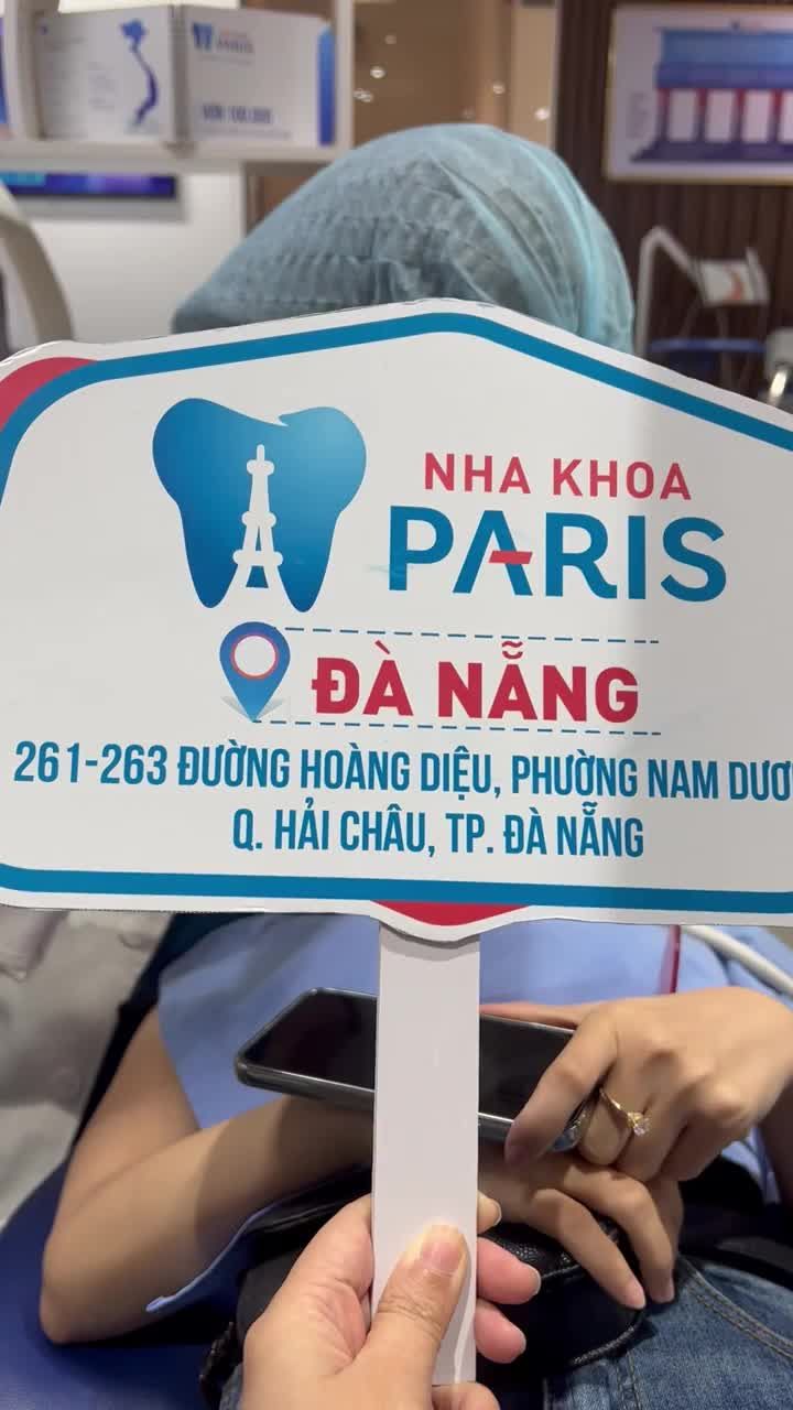 Quá trình gắn mắc cài Kim Loại Tự Buộc AI-Design tại Nha khoa Paris - Chi Nhánh Đà Nẵng