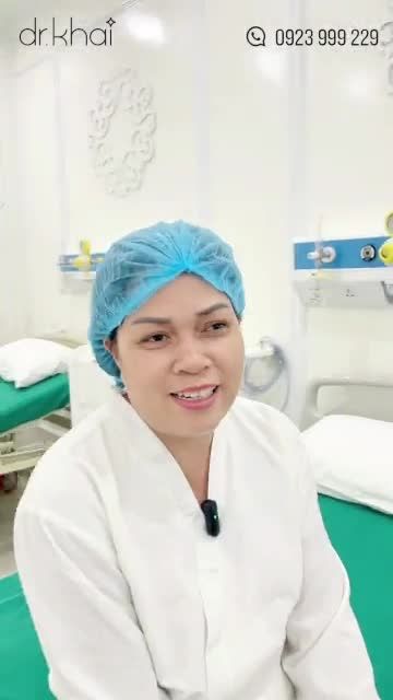 CÓ DUYÊN VỚI BÁC SĨ KHẢI   KHÁCH CỌC TIỀN NGAY ĐỂ NÂNG MŨI CẤU TRÚC - CẮT MÍ TRÊN