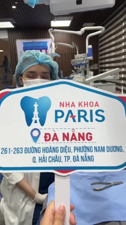 Cận cảnh quá trình tháo mắc cài KL Thường tại nha khoa Paris Đà Nẵng