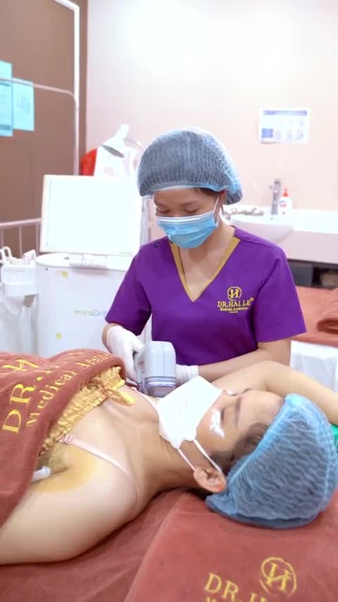 Điều trị chứng "hui" nách hiệu quả bằng công nghệ miraDry tại Dr.Hải Lê