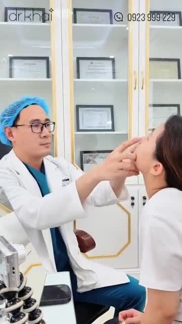 TÁI KHÁM SAU 2 TUẦN NÂNG MŨI SIÊU CẤU TRÚC, CHỈNH XƯƠNG