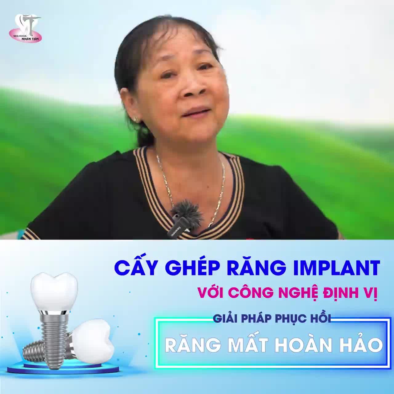 “Đi ra chợ bán ai cũng khen đẹp … Khi đến đây Bác sĩ làm nhẹ nhàng, không có đau” - Khách hàng Phạm Thị Mai (62 tuổi, TP.HCM) 