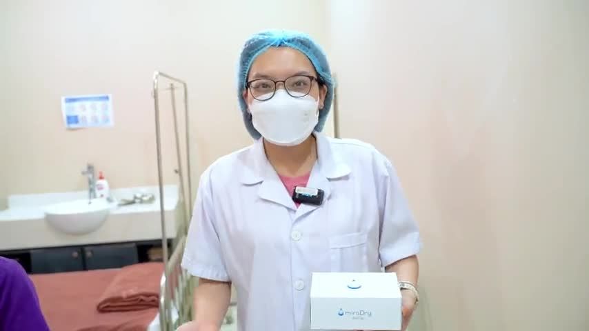 Trị hôi nách lâu năm hiệu quả bằng công nghệ số 1 Mỹ miraDry Cả nhà cùng theo dõi