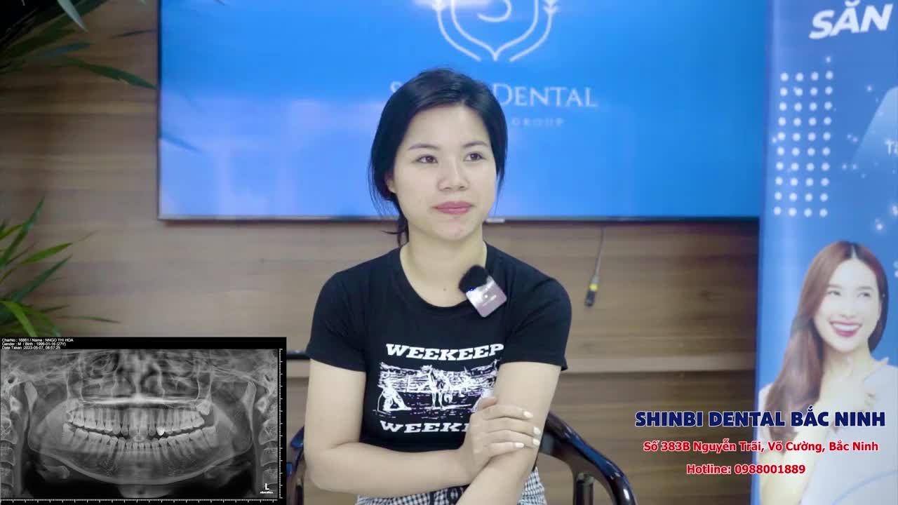 Khách hàng nhổ răng tại Shinbi Dental ai ai cũng tươi như hoa
