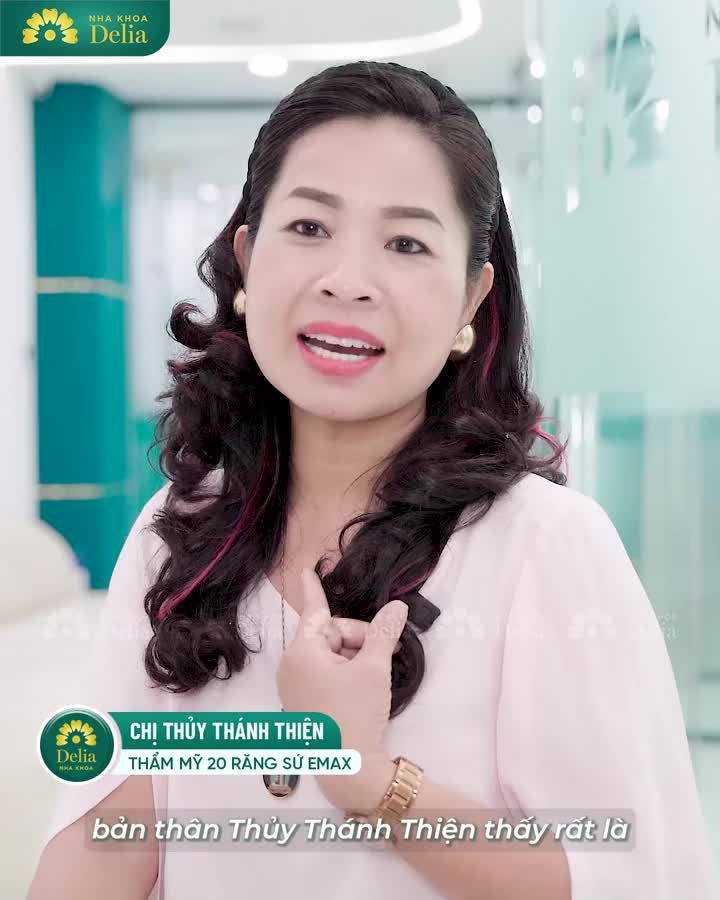 Chị Lý Thủy: "Từng đi 4 nha khoa tư vấn, vẫn quay lại làm răng sứ tại Delia"