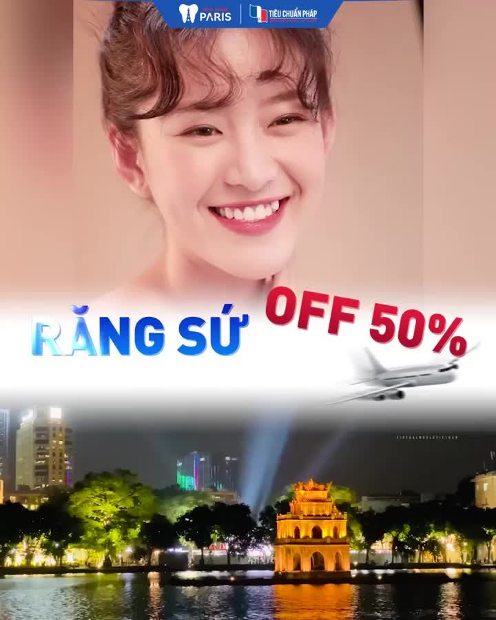 TUẦN VÀNG LÀM RĂNG CHUẨN PHÁP!